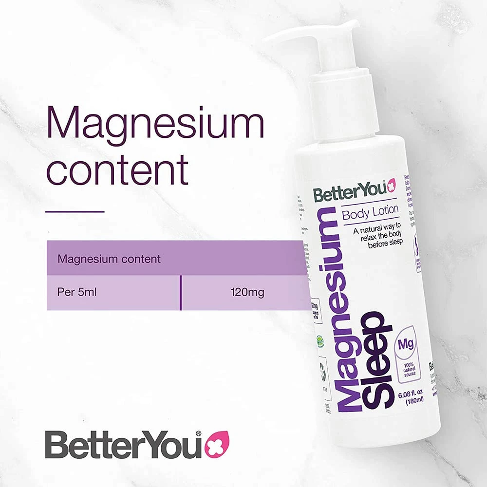 Magnesium – Sleep Mineral Lotion – 180 ml - Image 2