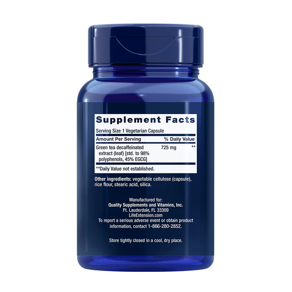 Mega Green Tea Extract – 100 vcaps - Image 2