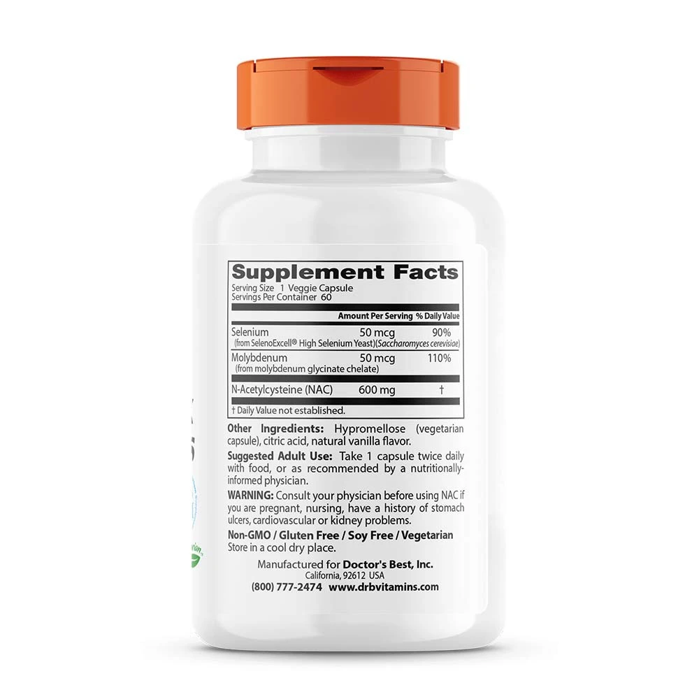 NAC Detox Regulator – 60 vcaps - Image 2