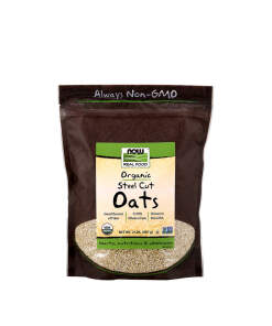 NOW Steel Cut Oats Organic (2 lbs)