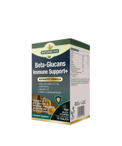 Natures Aid Beta-Glucans Immune Support+ (90 Tablets)