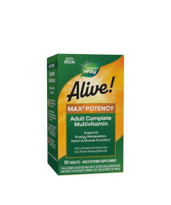 Natures Way Alive!® Max3 Potency Multivitamin (90 Tablets)