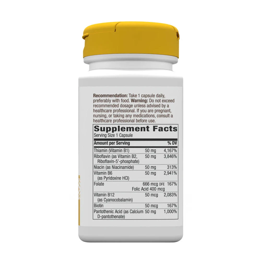 Nature's Way – B-50 Complex – 100 Kapsler - Image 2