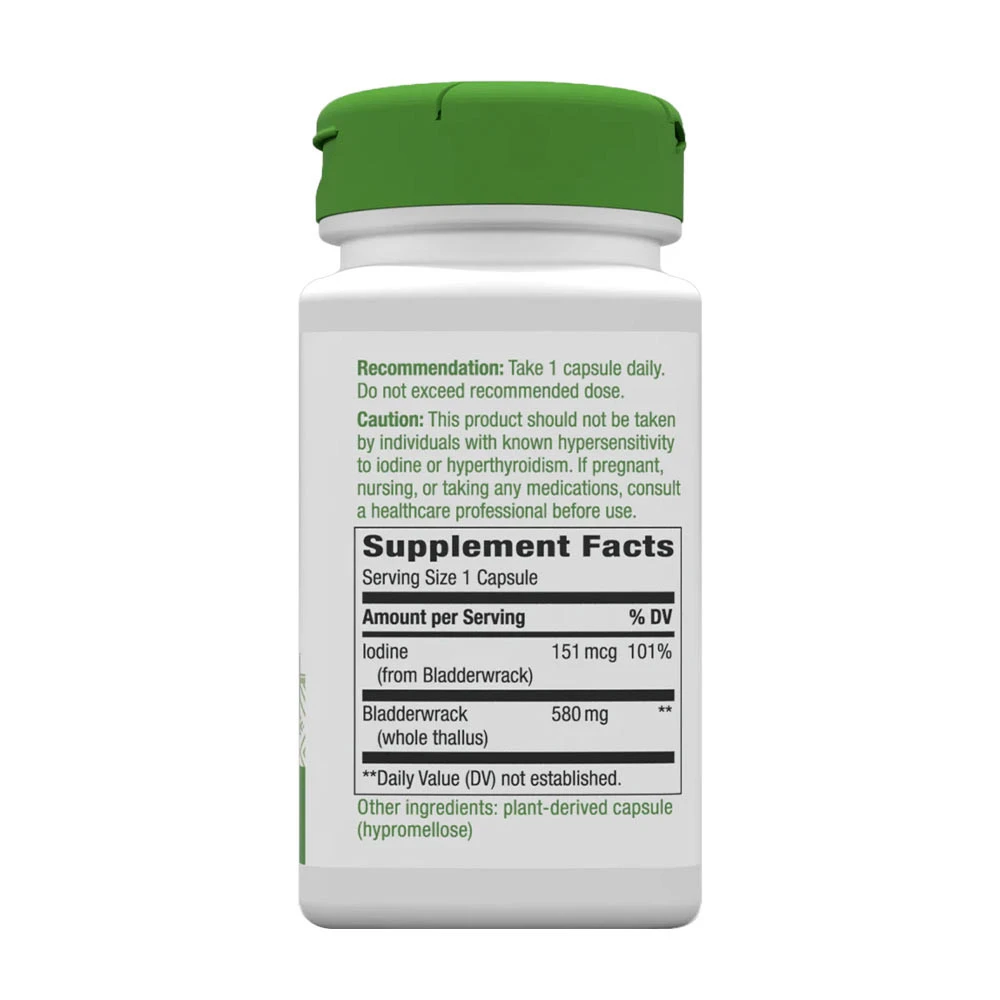 Nature's Way – Bladderwrack 100 capsules - Image 2