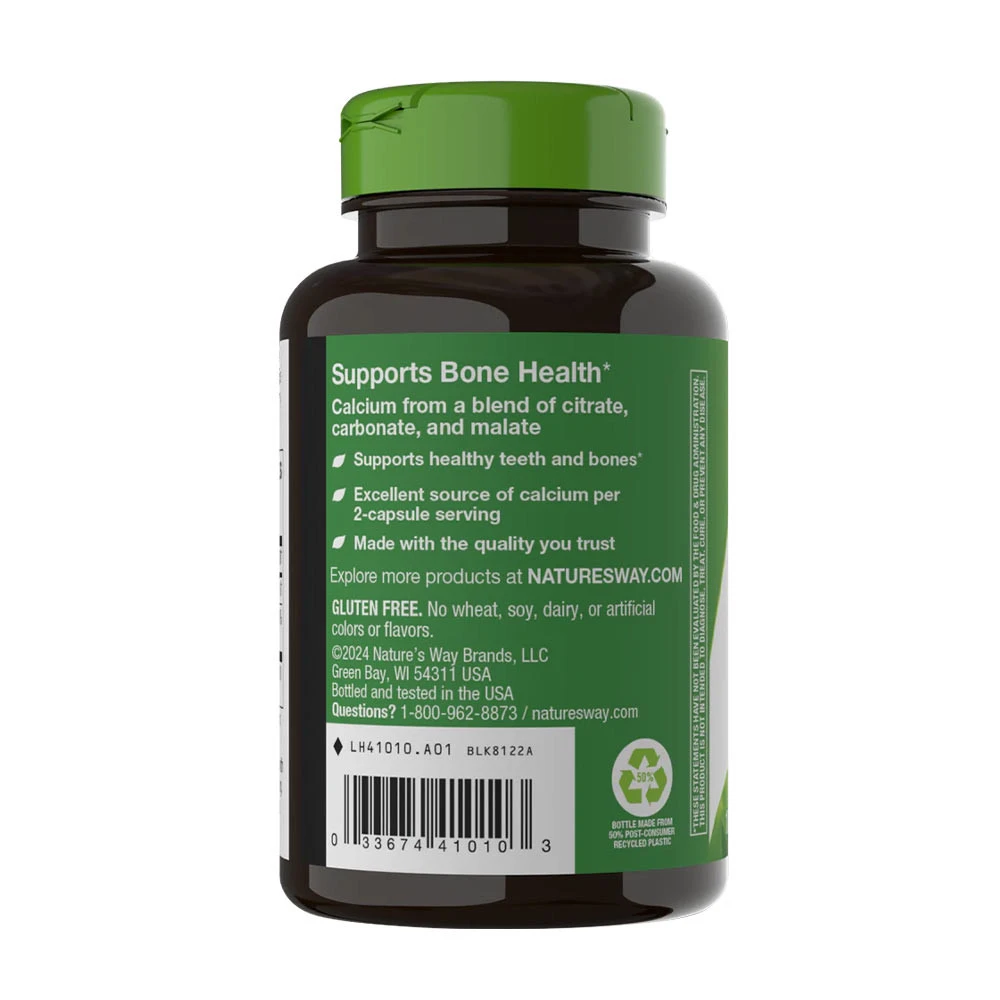 Nature's Way – Calcium Citrate 100 Kapsler - Image 3