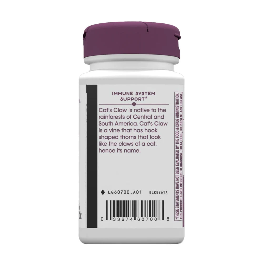 Natures Way – Cat's Claw Premium Extract – 60 capsules - Image 3