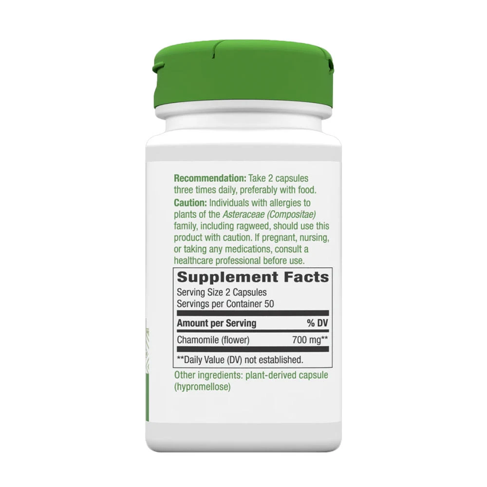 Natures Way – Kamilleblomster – 100 kapsler - Image 2