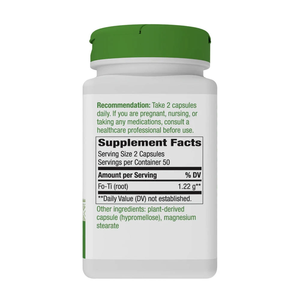 Natures Way – Fo-Ti Root – 100 capsules - Image 4