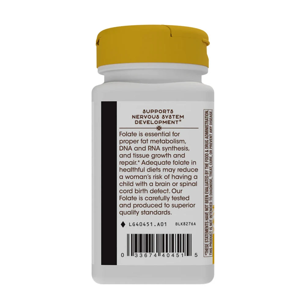 Nature's Way – Folate 100 Kapsler - Image 6