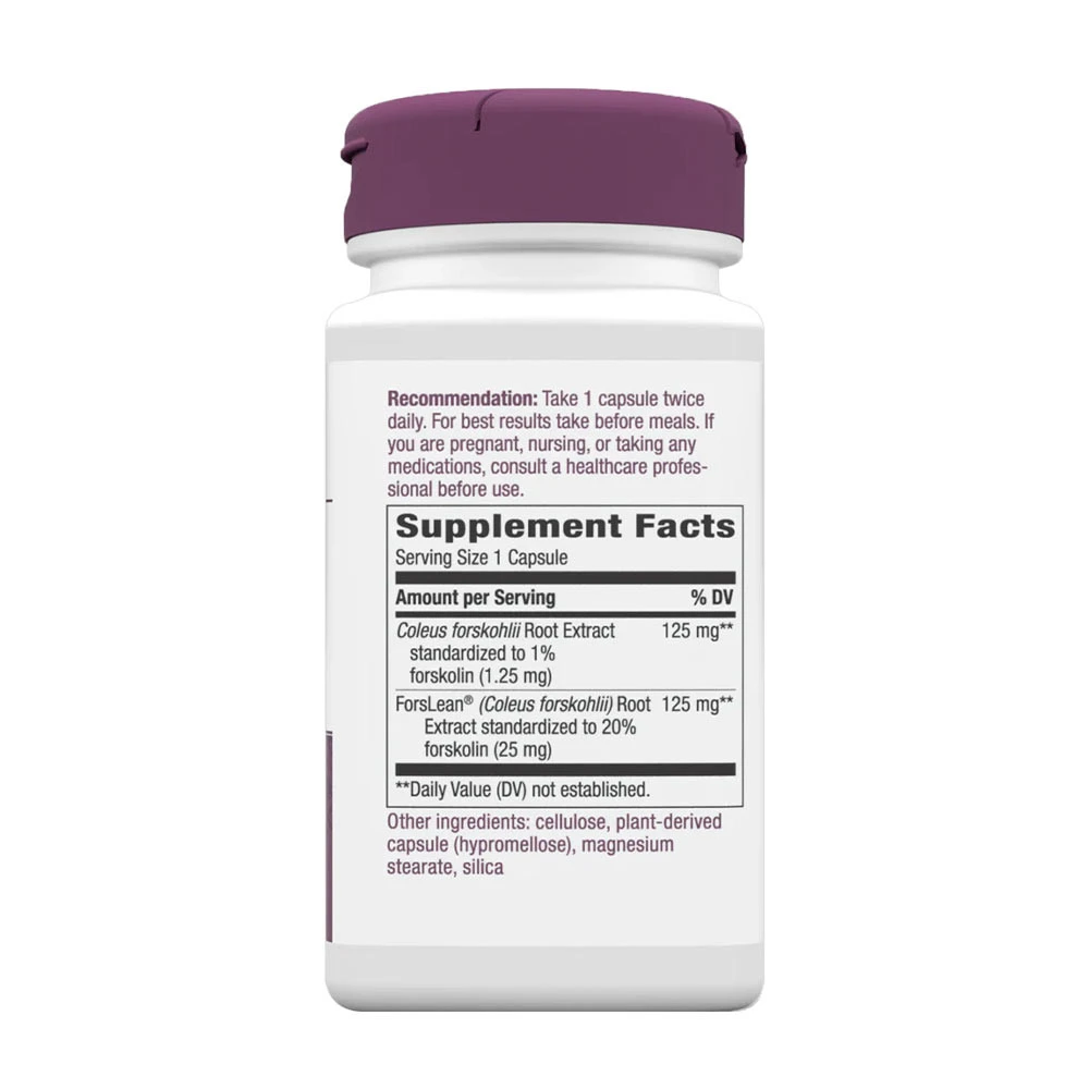 Natures Way – Forskohlii – 60 capsules - Image 2