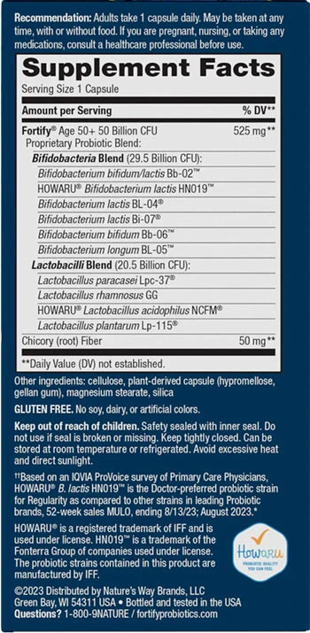 Natures Way – Fortify Age 50+ – 30 capsules - Image 4