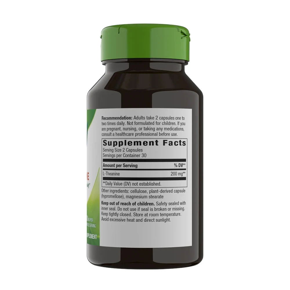 Natures Way – L-Theanine – 60 capsules - Image 4