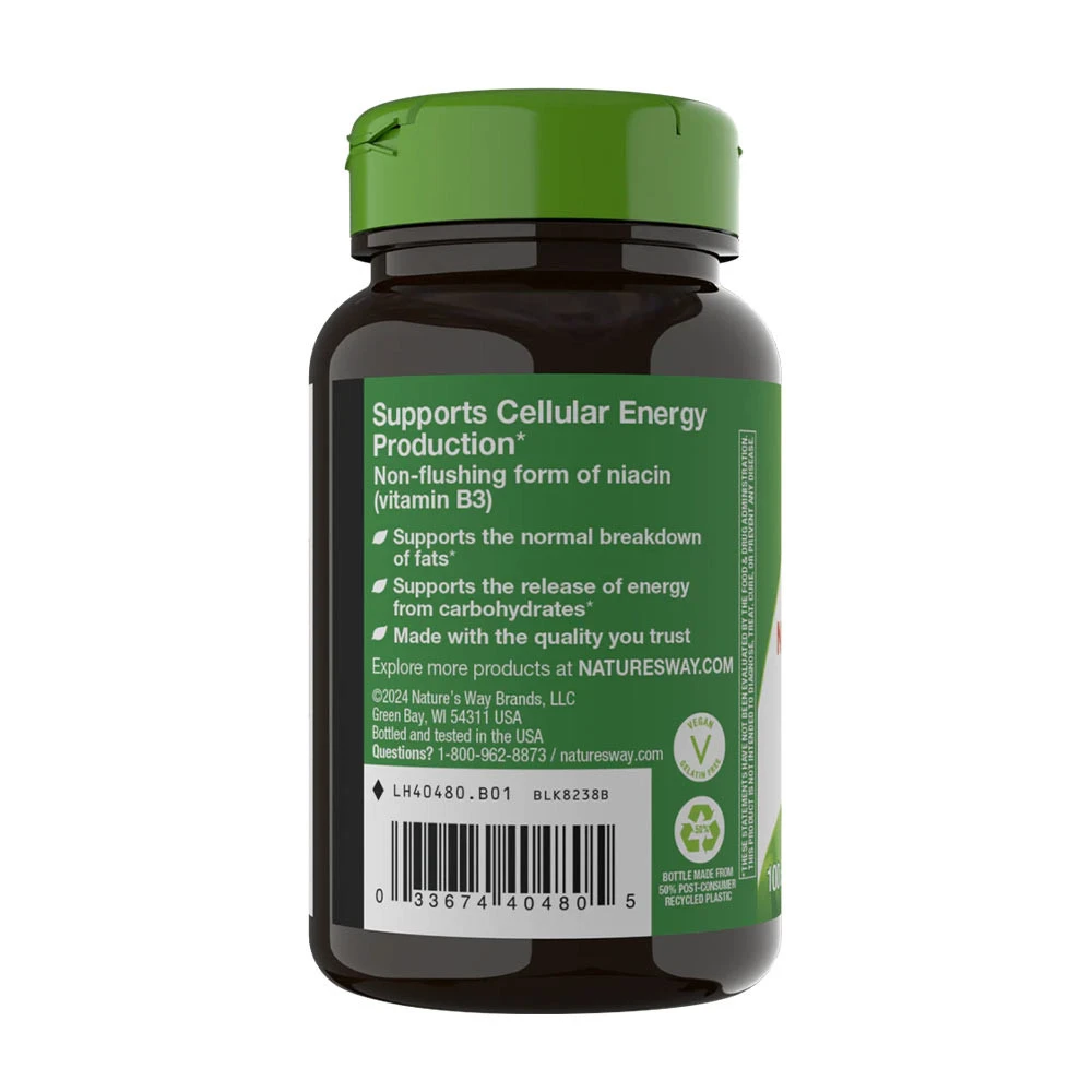 Natures Way – Niacinamide – 100 capsules - Image 5