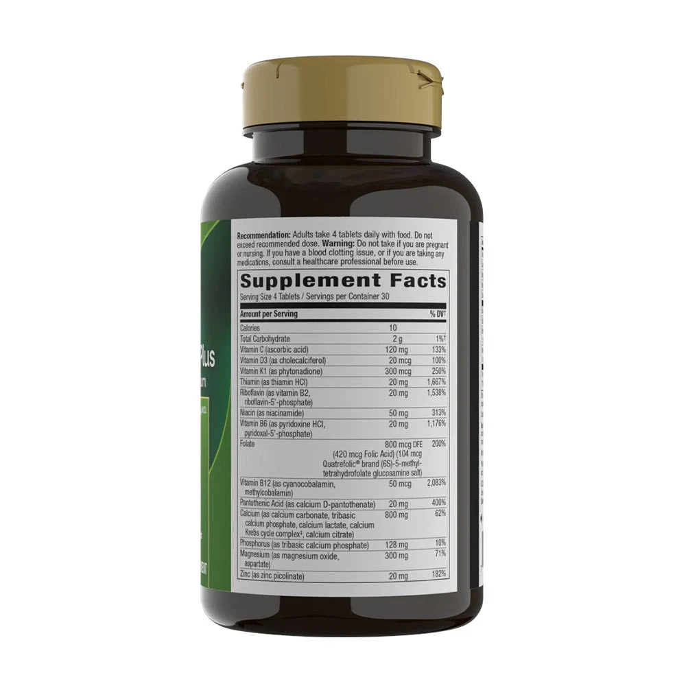 Natures Way – OsteoPrime Plus – 120 tablets - Image 2