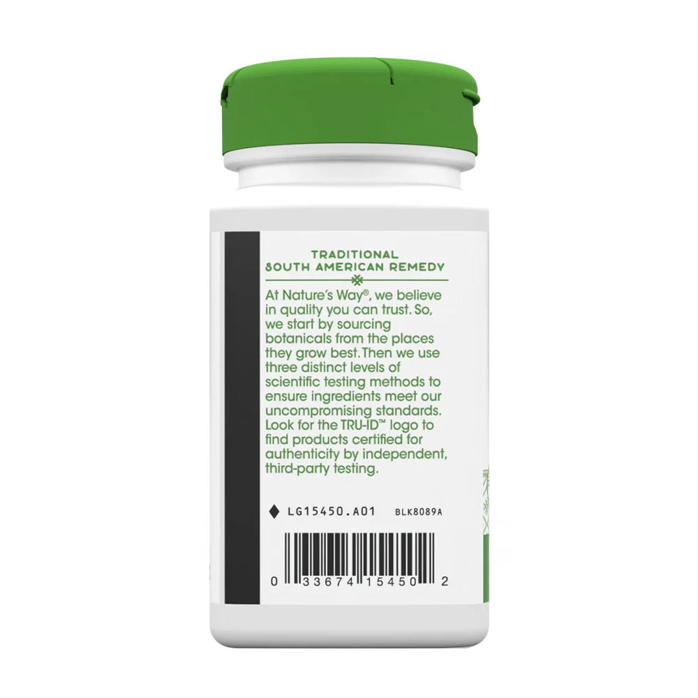 Natures Way – Pau d'Arco Indre Bark – 180 capsules - Image 6