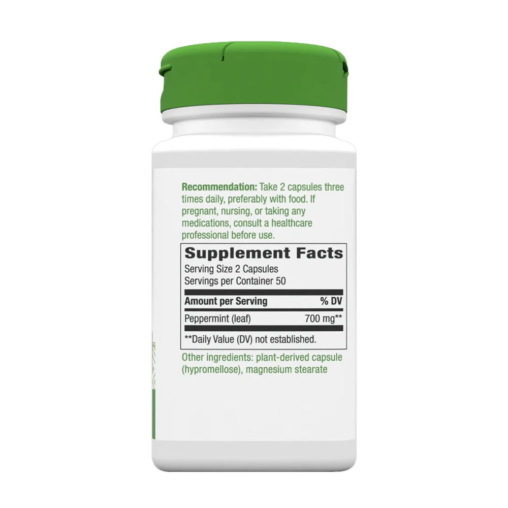 Nature's Way – Peppermint Leaf – 100 capsules - Image 4
