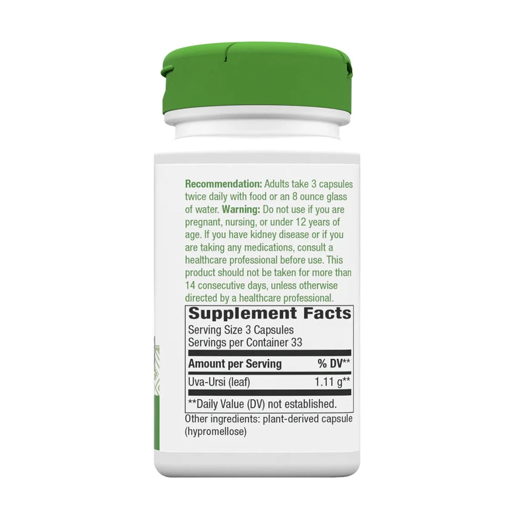 Natures Way – Uva Ursi Blade – 100 capsules - Image 4