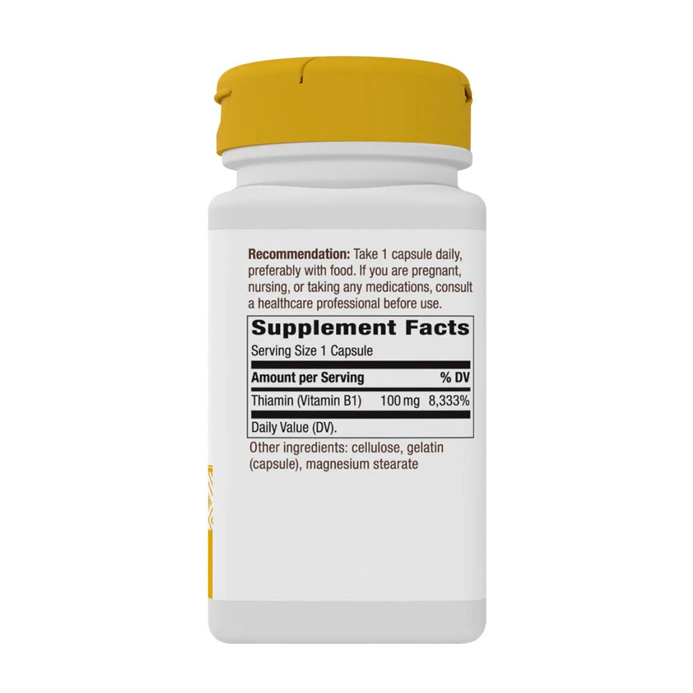 Nature's Way – Vitamin B1 – 100 kapsler - Image 4