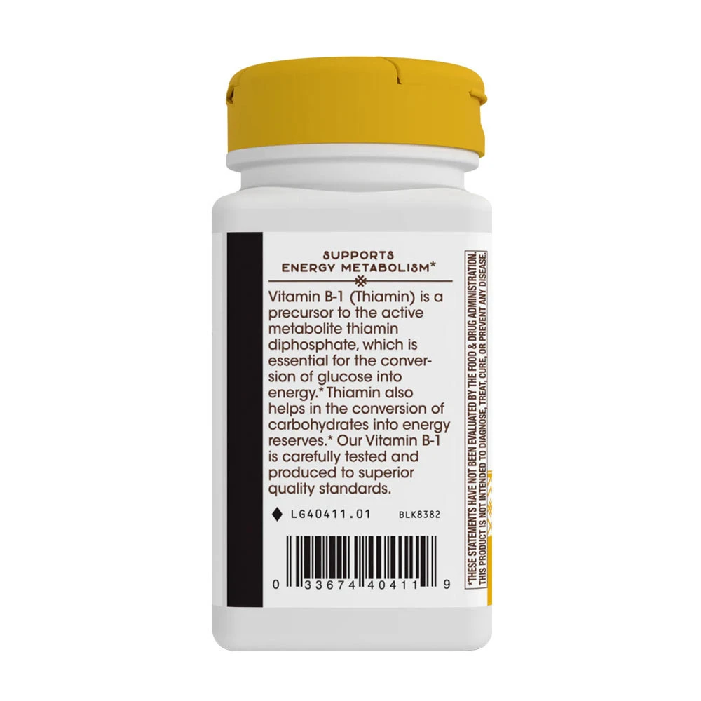 Nature's Way – Vitamin B1 – 100 kapsler - Image 6