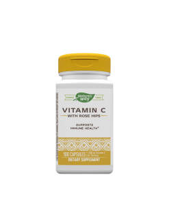 Natures Way Vitamin C with Rose Hips (100 Capsules)