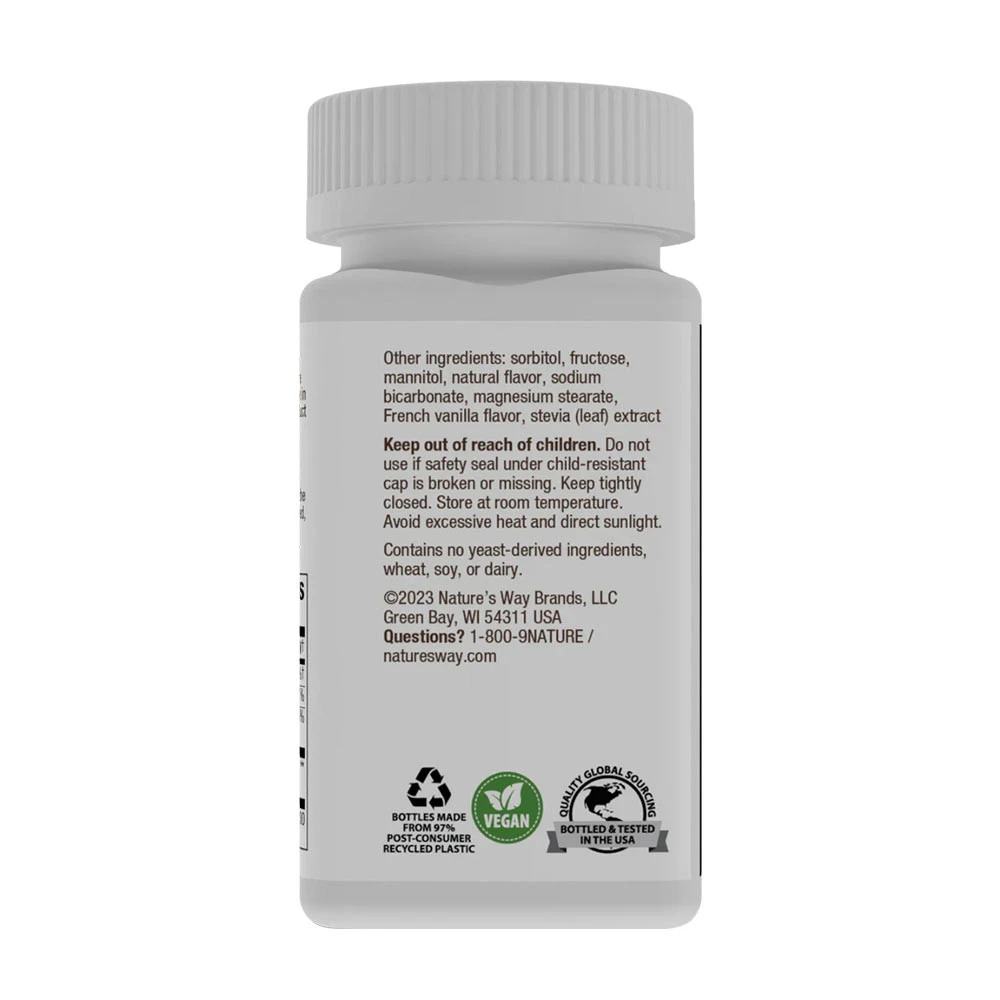 Nature's Way – Zinc Lozenges – Wild Berry 60 stk - Image 3