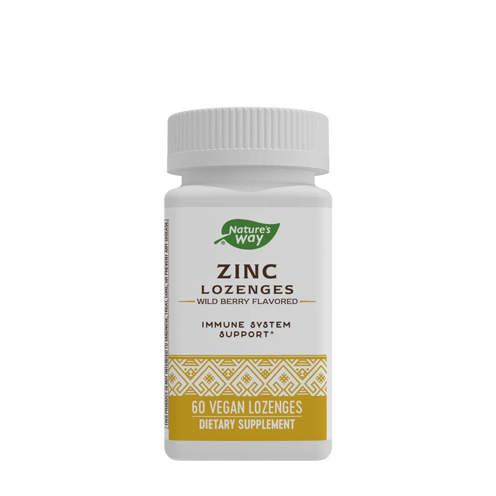 Natures Way Zinc Lozenges (60 Lozenges