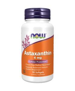 Now Foods - Astaxanthin 4 mg (90 Softgels)