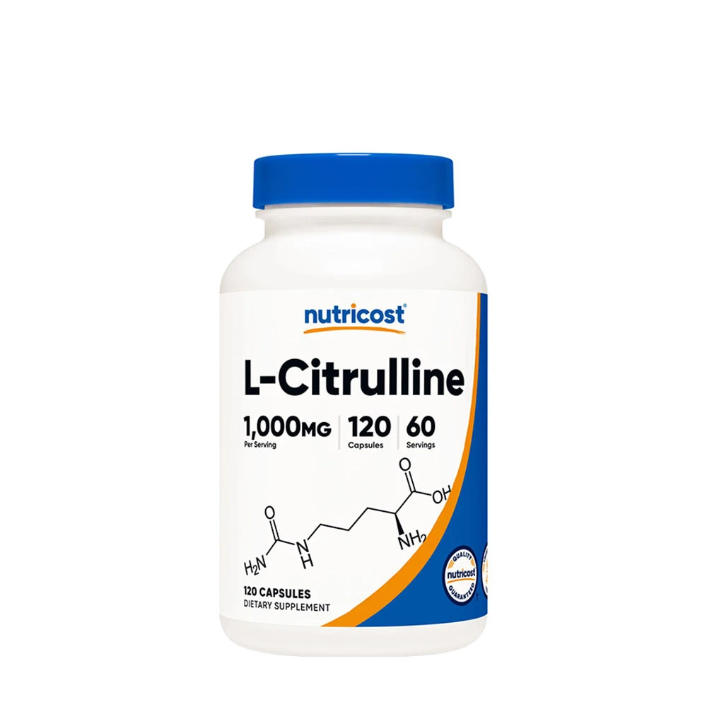 Nutricost L-Citrulline Capsules 1000 mg (120 Capsules)