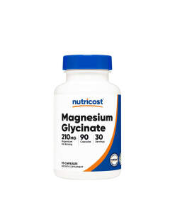 Nutricost Magnesium Glycinate 210 mg (90 Capsules)