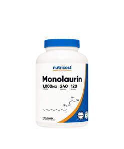 Nutricost Monolaurin Capsules (240 Capsules)