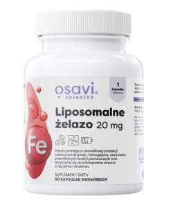 OSAVI Liposomal Iron 20 mg (60 caps)