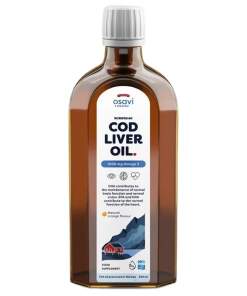 OSAVI Norwegian Cod Liver Oil 1000 mg Omega 3