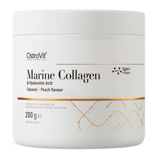 OSTROVIT Marine Collagen & Hyaluronic Acid coconut & peach (200 g )