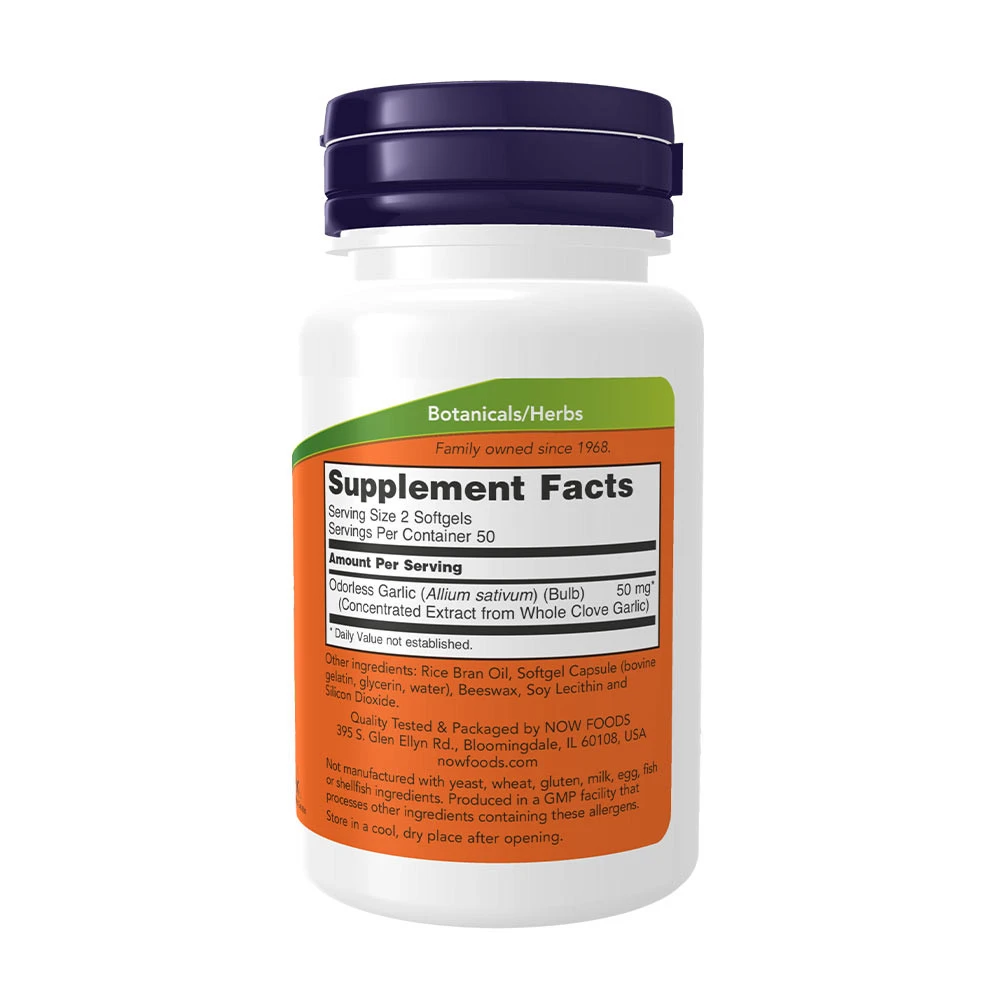 Lugtfri Hvidløg – 100 Softgels - Image 2