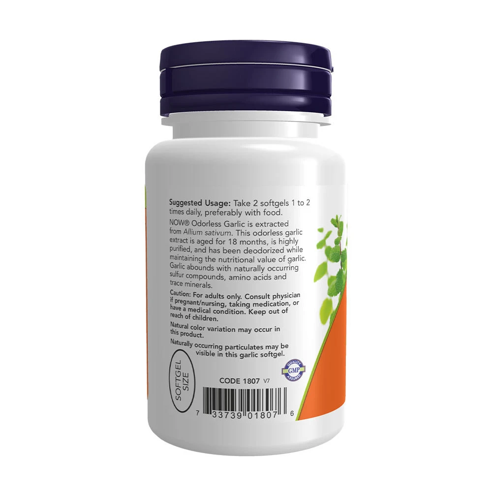 Lugtfri Hvidløg – 100 Softgels - Image 3
