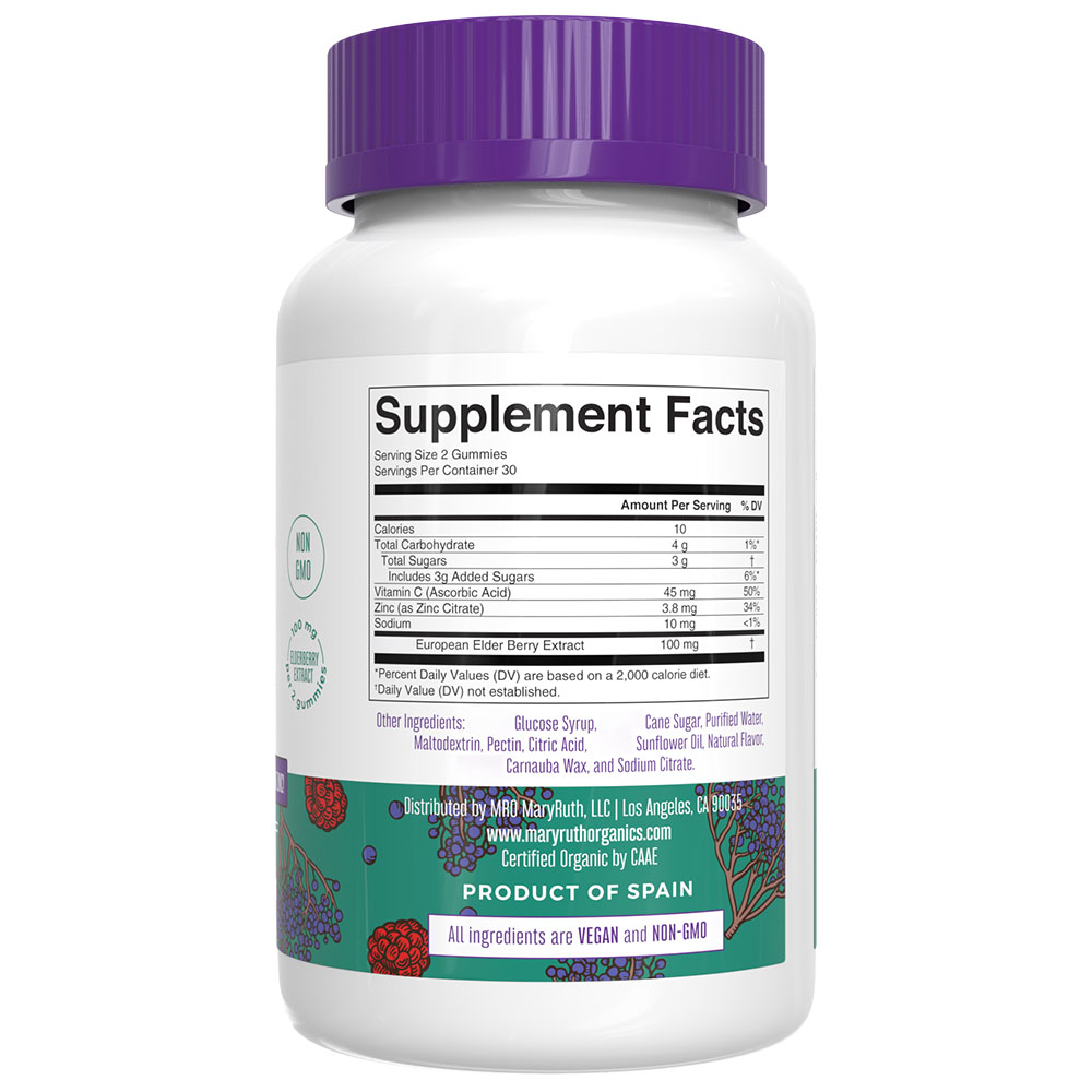 Økologiske Immunitetsgummier til Børn – Blandede Bær – 60 gummier - Image 4