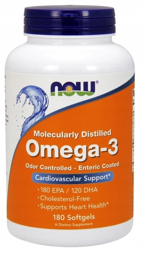 Omega-3 Enteric Coated - 180 softgels