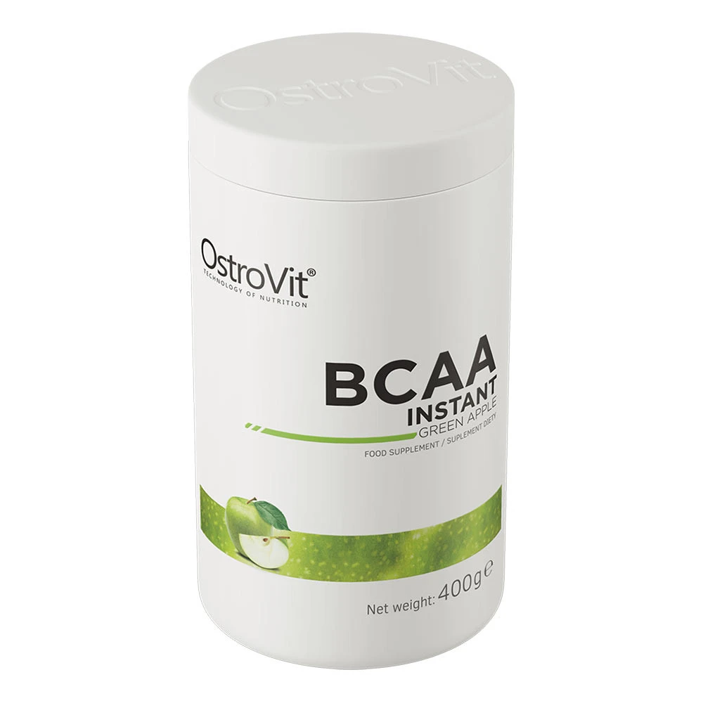 OstroVit BCAA Instant Green Apple – 400g Branched Chain Amino Acid Supplement - Image 3