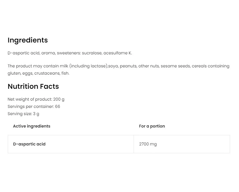 Ostrovit – DAA Pulver – 200 g, Hindbær - Image 4