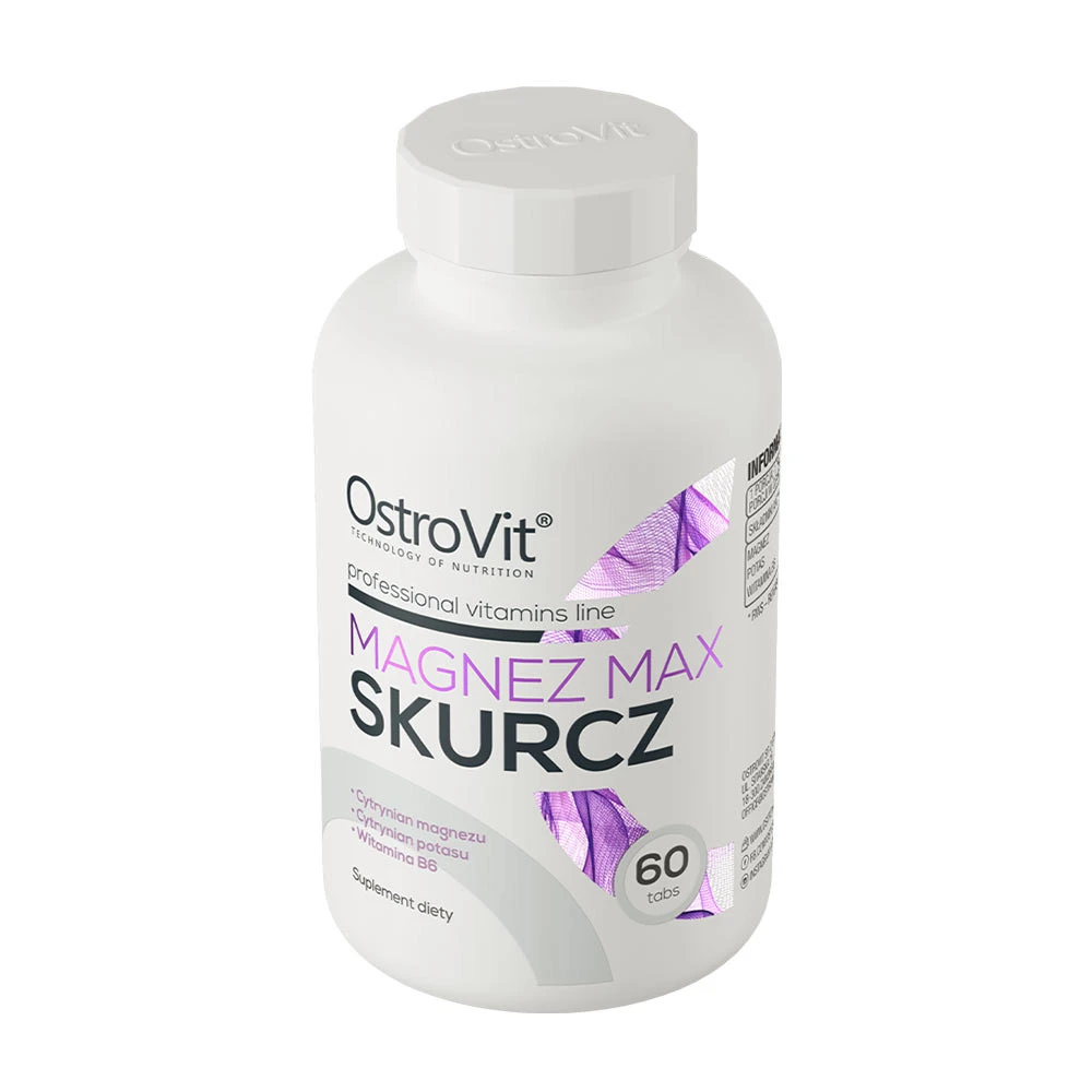 OstroVit – Magnez MAX Skurcz – 60 tablets - Image 3