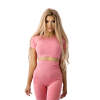 Ostrovit Seamless Short-Sleeve Crop Top (M
