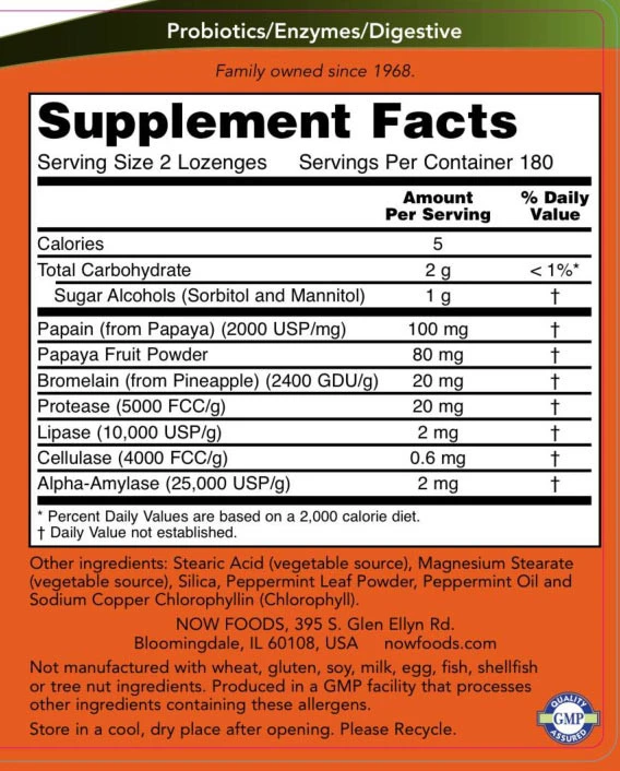 Chewable - 360 lozenges