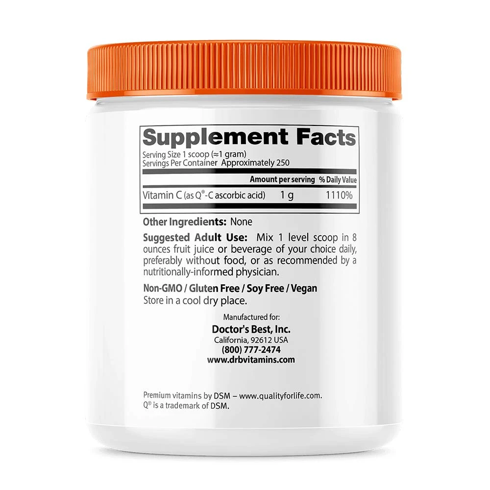 Rent C-vitaminpulver med Quali-C – 250 g - Image 2