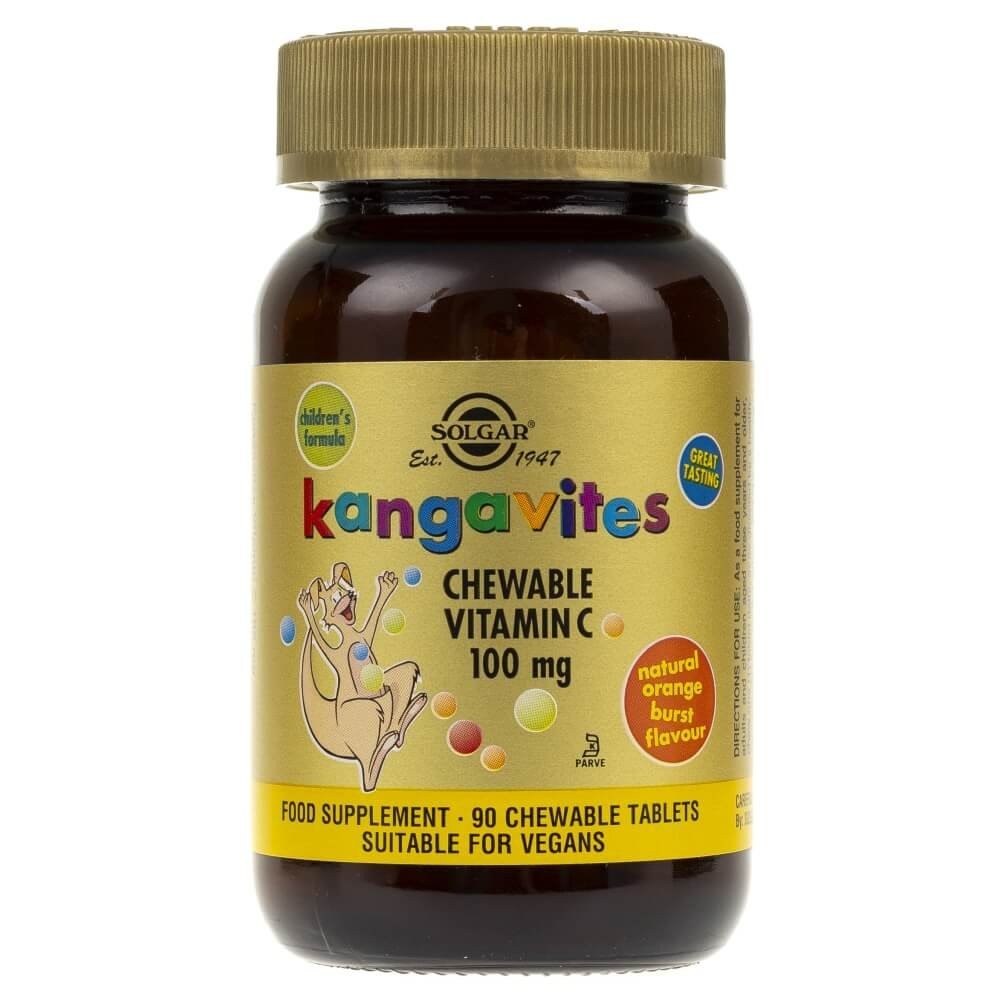 SOLGAR Kangavites Chewable with Vitamin C