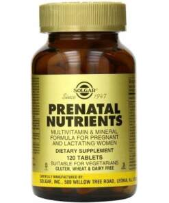 SOLGAR Prenatal Nutriens (120 tabs)