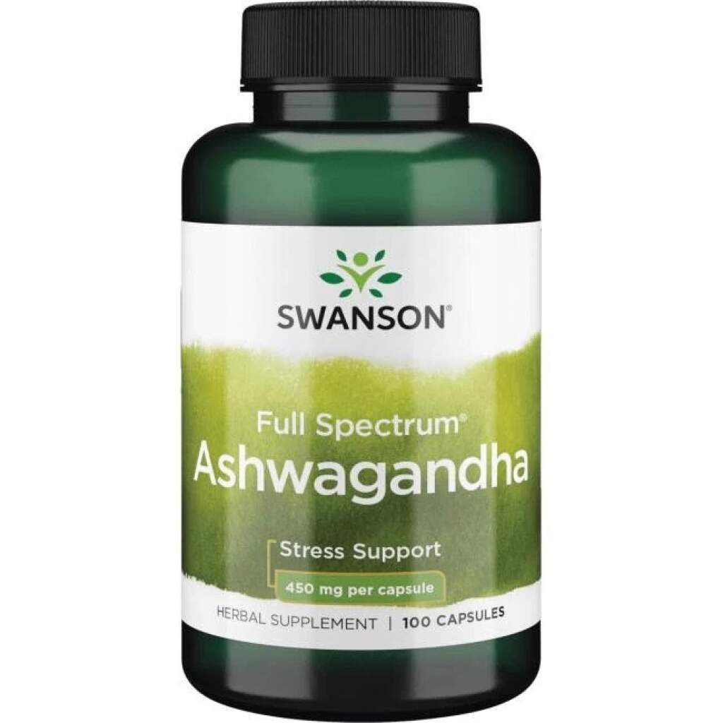 SWANSON Ashwagandha 450mg 100caps