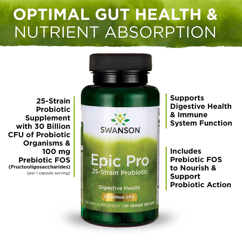 Epic Pro – 25-stammes Probiotikum – 30 kapsler - Image 4