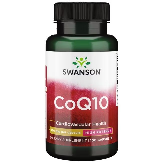 Swanson Coenzyme Q10 – 120 mg – 100 capsules - Image 2