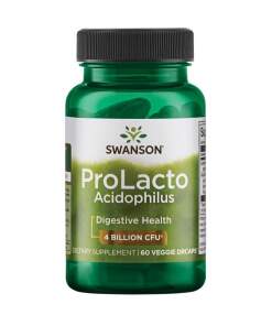 SWANSON Probiotic Prolacto Acidophilus 60 vcaps
