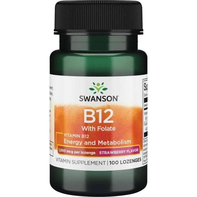 SWANSON Witamina B-12 1000mcg 100 do ssania
